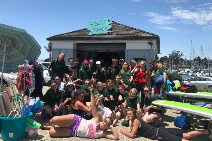 sup shack crew in front of the sup shack